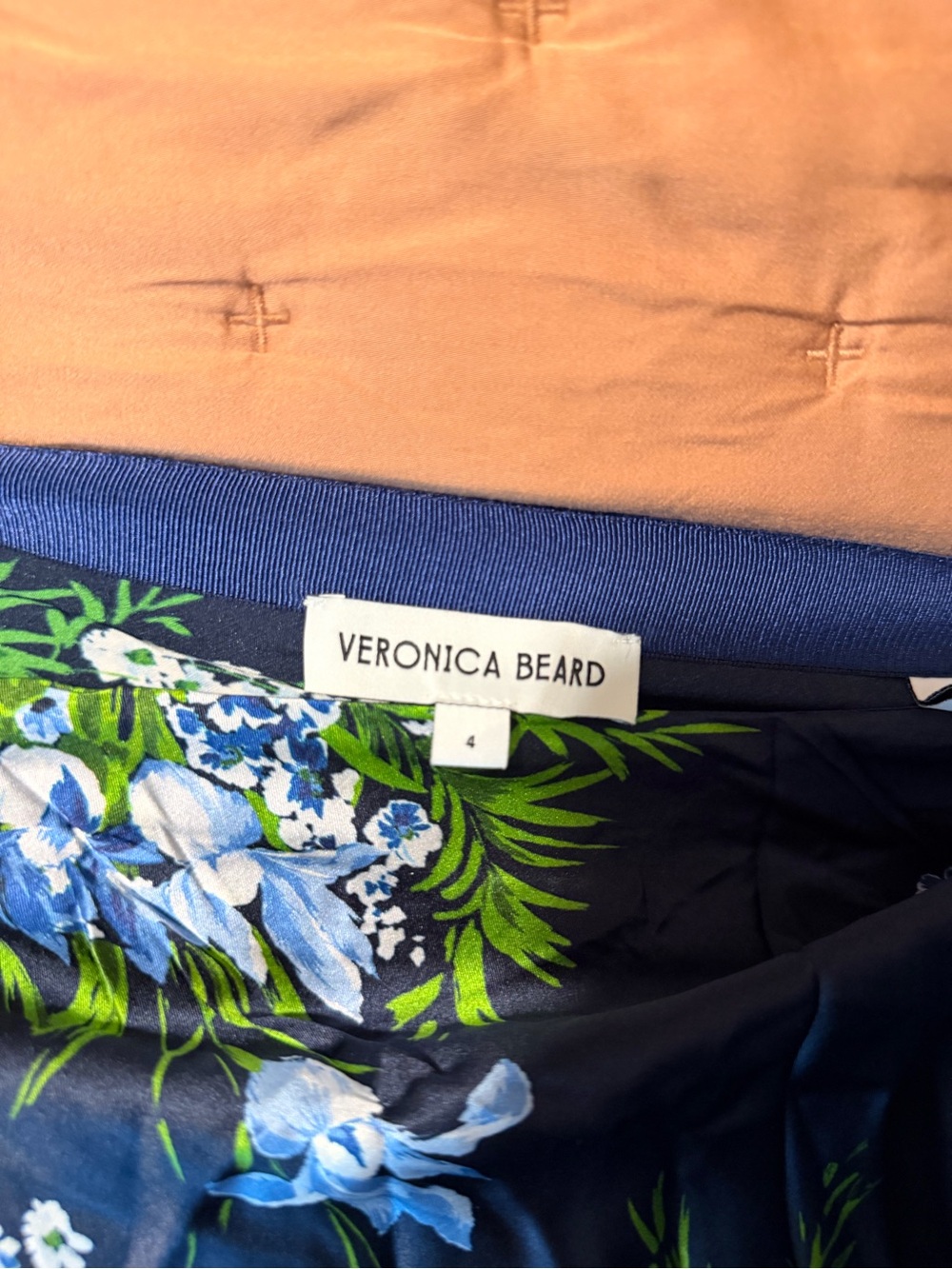 Veronica Beard Clover Floral Silk Blend - Picture 6 of 7